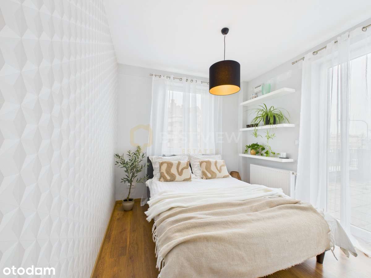 44,5 m2 | Taras 26 m2 | Balkon 10 m2 | Skorosze |-2