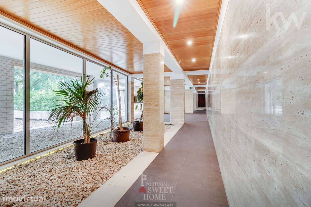 Queijas - Apartamento T2 c/garagem, para Arrendar- Condominio fechado - Grande imagem: 3/38