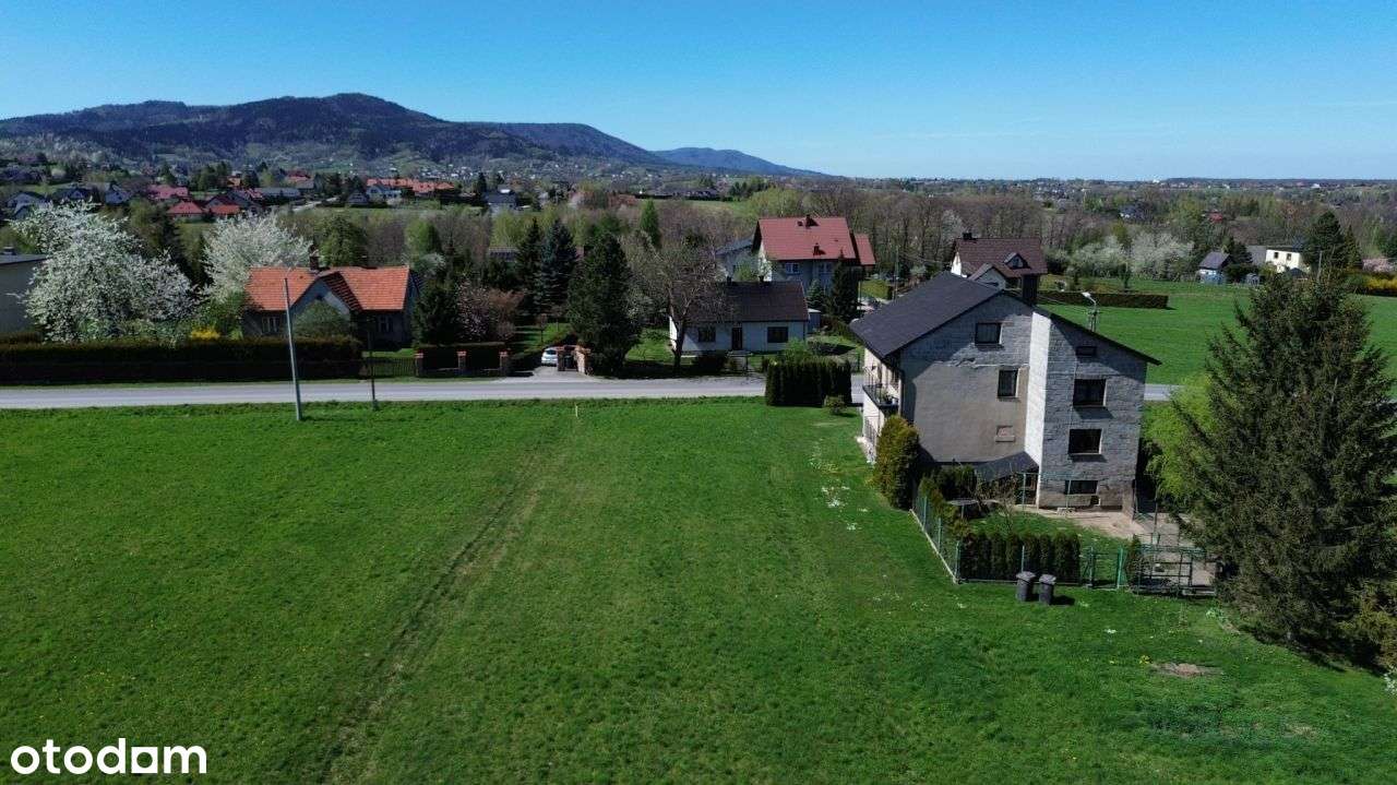 Działka budowlana u podnóża Beskidu Małego-5