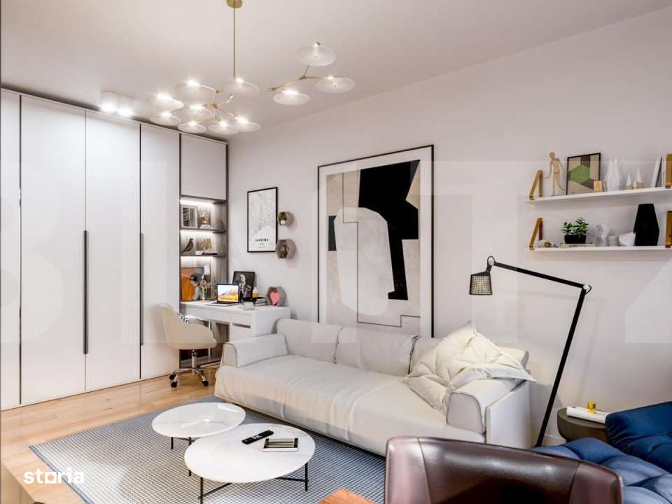 Apartament cu 2 camere, 53 mp, Ansamblu Rezidential, zona RIVUS - Imagine principală: 5/13