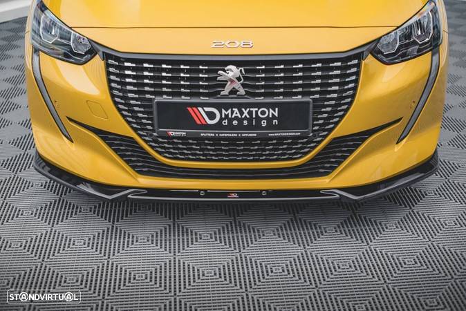 Spoiler frontal Maxton Peugeot 208 - 6