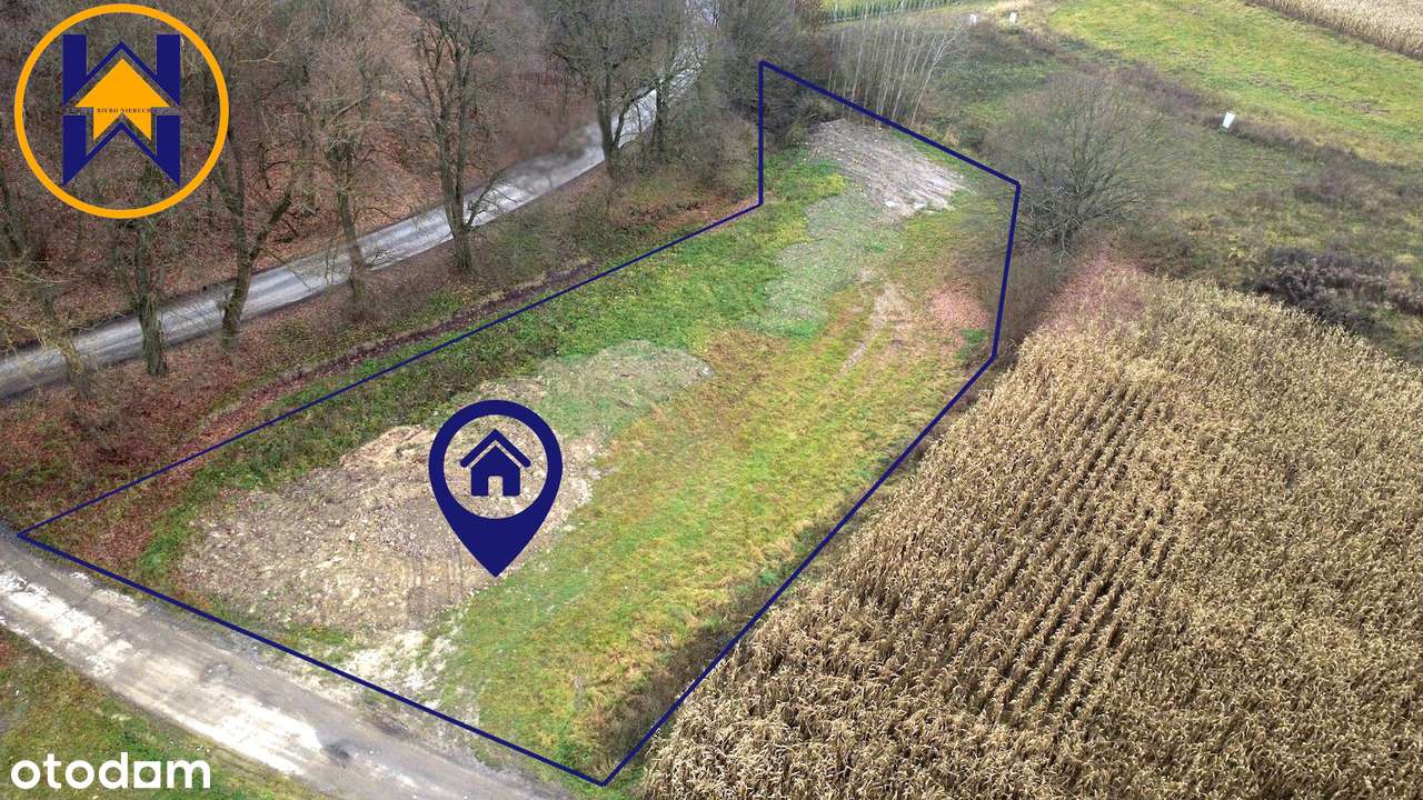 TYLKO U NAS: Działka, 26ar, wydane WZ pod zabudowę zagrodową-0