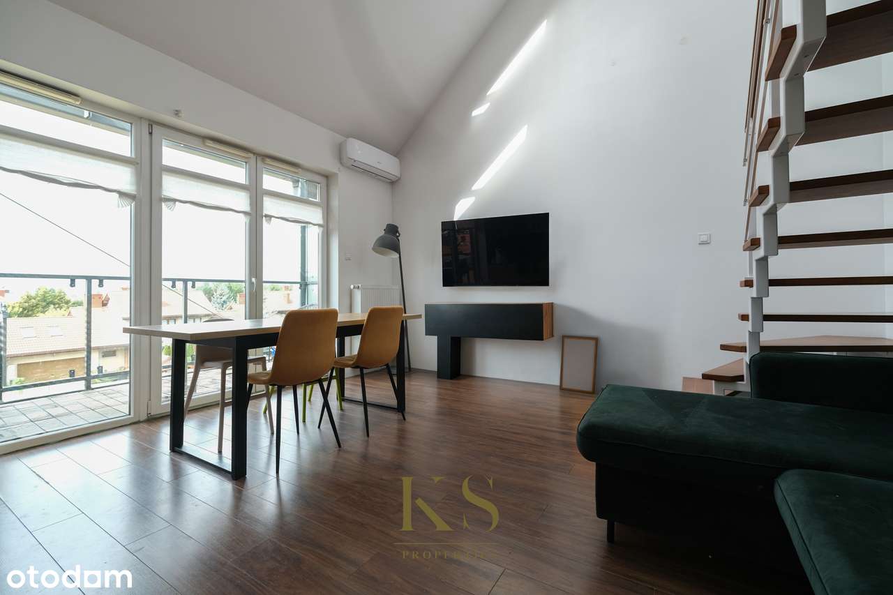 Dwupoziomowe 3 pokoje 57 m2 | do własnej arażnacji | Bez prowizji |-1