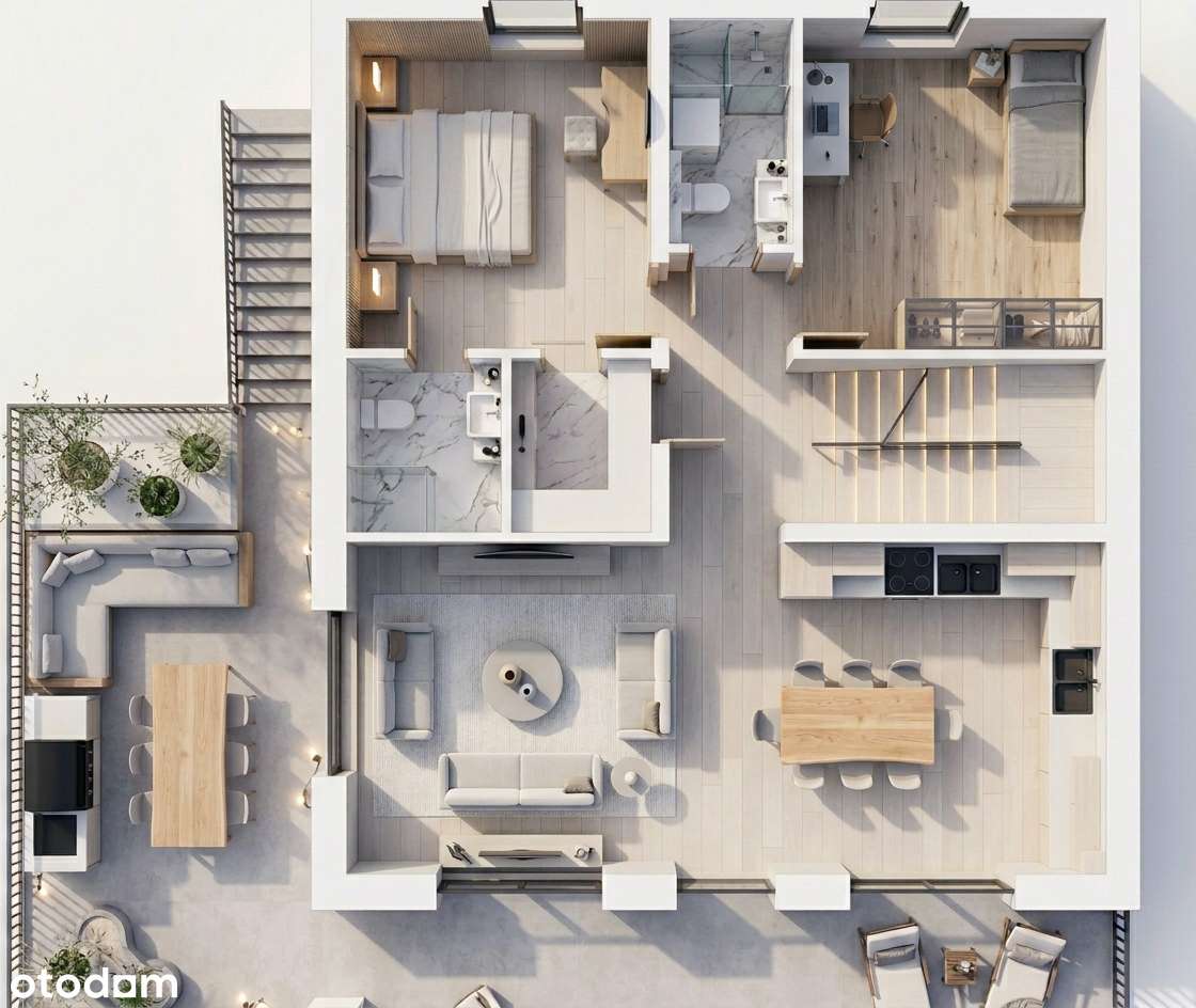 Dom, w którym się zakochasz od pierwszego wejrzenia, cisza, spokój,las-10