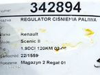 REGULATOR CIŚNIENIA PALIWA RENAULT SCÉNIC II (JM0/1_) 2003 - 2010 1.9 dCi (JM0G, JM12, JM1G, JM2C) - 5