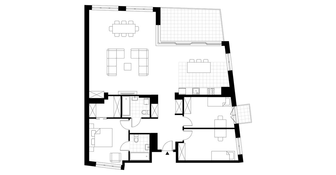 Perfumiarnia 2 | mieszkanie 127,86  m² | B.02.13 - Pełny obrazek: 4/7