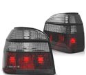 CONJUNTO DE FAROLINS VW GOLF 3 91-97 VERMELHO FUMADO - 1