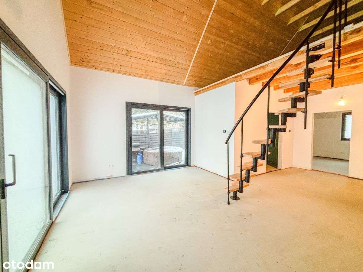 Nowoczesny dom z antresolą i jacuzzi - Popielów-5