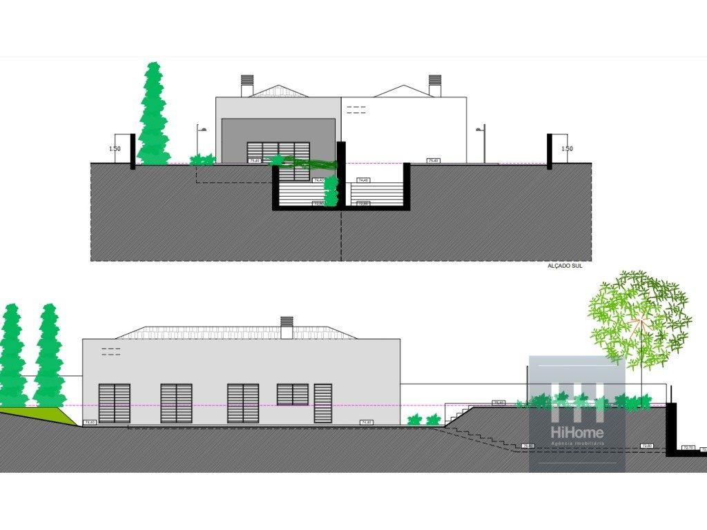 Lote com projeto aprovado para moradia T2+1 no Porto Santo