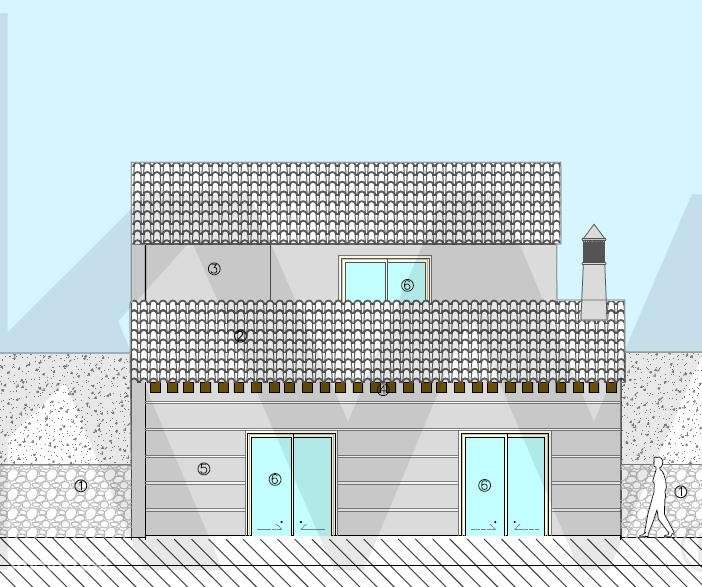 Terreno Urbano de 4500m2 com Projeto de Moradia Aprovado | Soalheira | - Grande imagem: 2/39