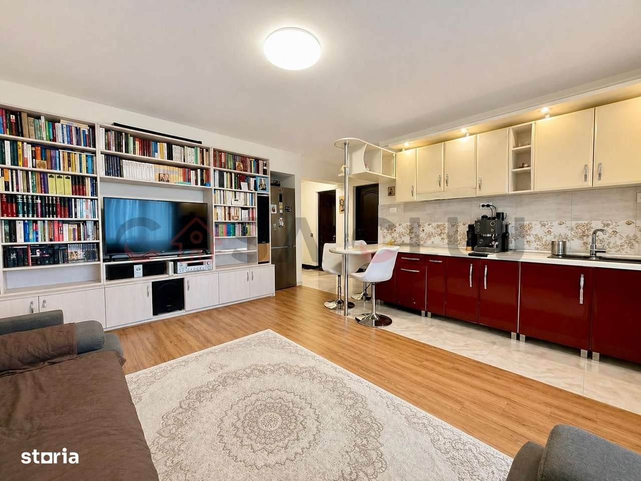 Apartament 3 camere, la cheie, parcare, bloc nou, Mărăști-1