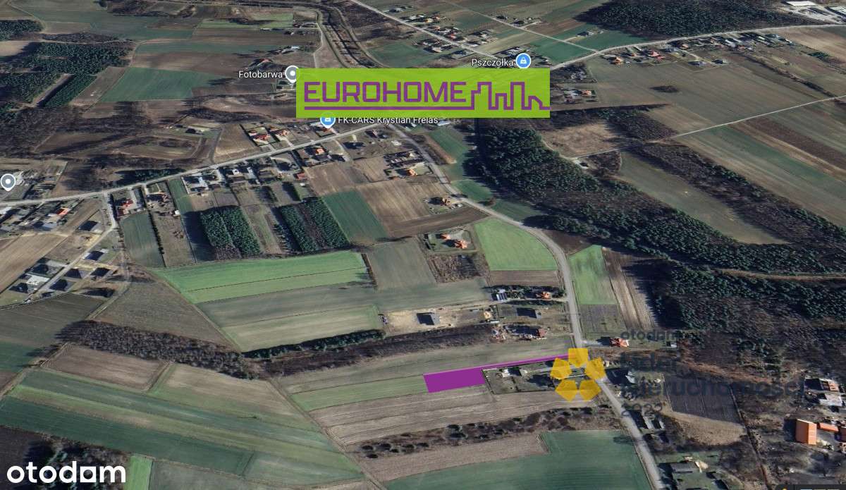 Działka budowlana 11 ar | Łysaków, gm. Czermin |-3