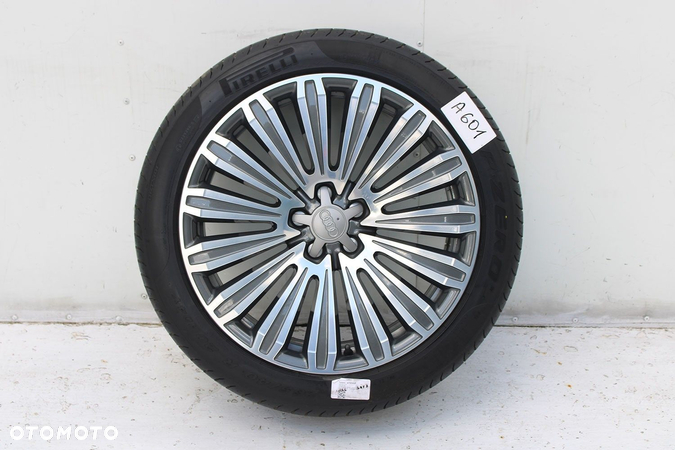 AUDI A8 4H D4 FELGI 20 cali 4H0601025CK OPONY LATO KOŁA felga 9J*20H2 ET37 opona PIRELLI P ZERO 265/40/20 104Y A6 A7 4G 4H 2010- - 15