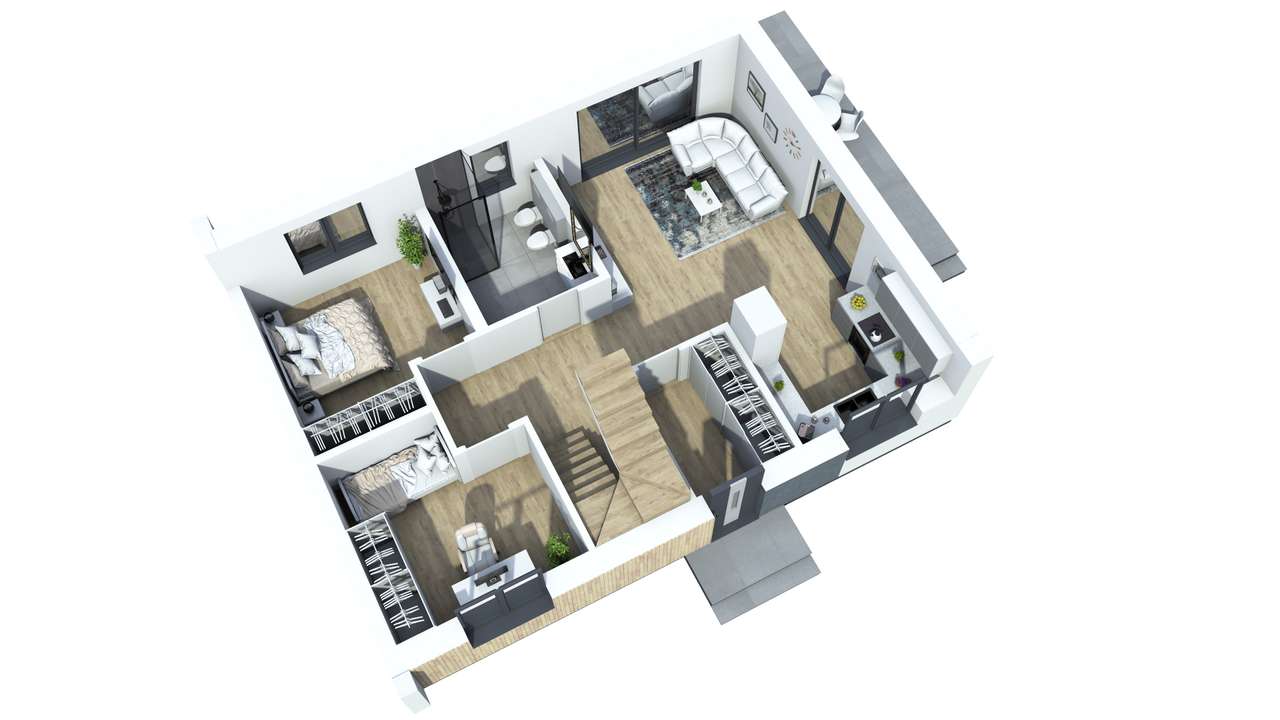 Nowoczesny dom w Osowcu – komfort, natura i wygodna lokalizacja - Pełny obrazek: 5/6