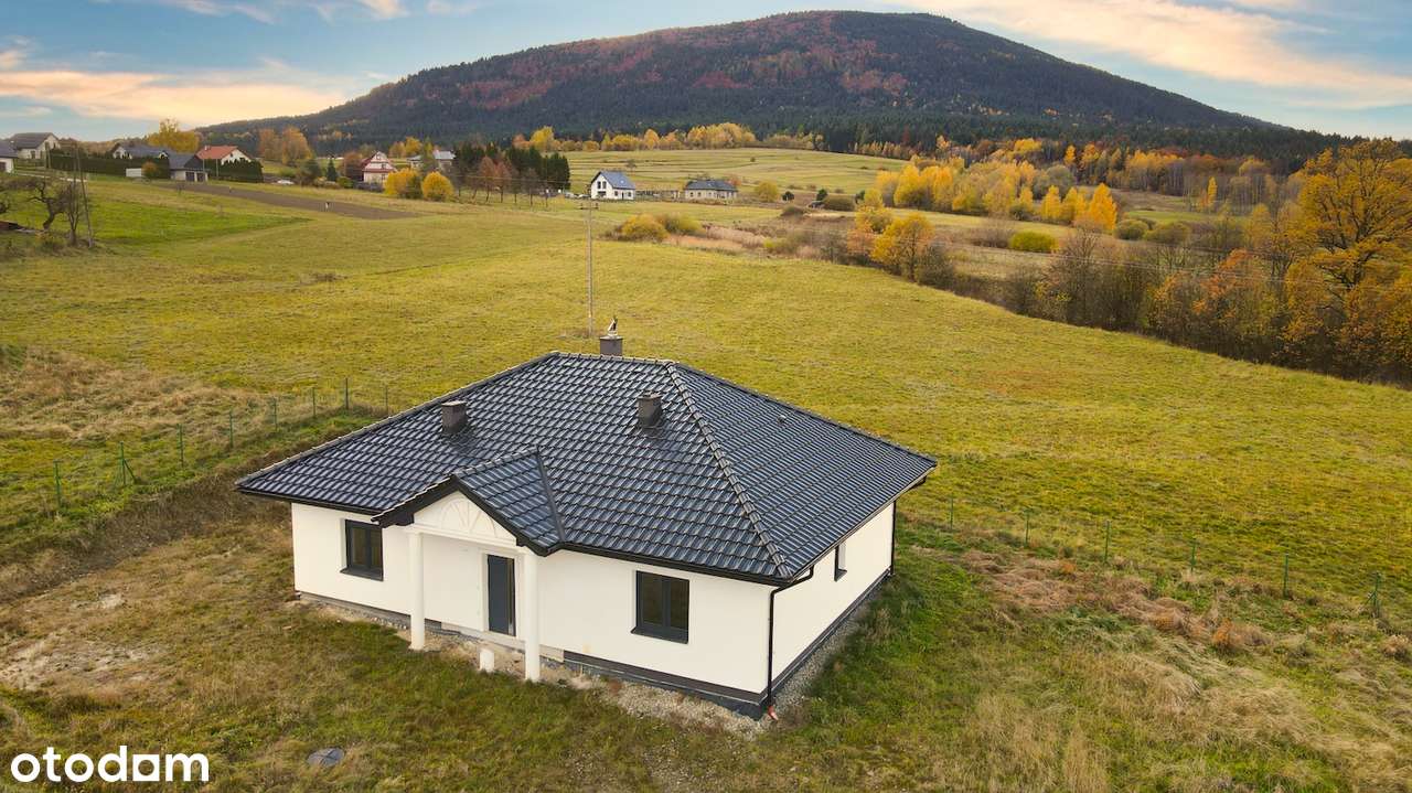 Przestronny dom z widokiem na góry Beskidu Wyspowego-0