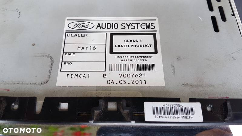 FORD FOCUS MK2 MONDEO MK4 GALAXY RADIO FDMCA1 - 5