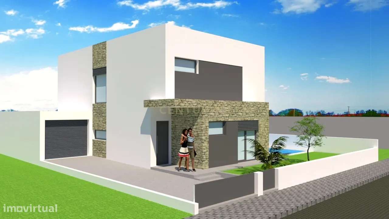 Moradia T4 c/ garagem e piscina na Aroeira. - Grande imagem: 5/7