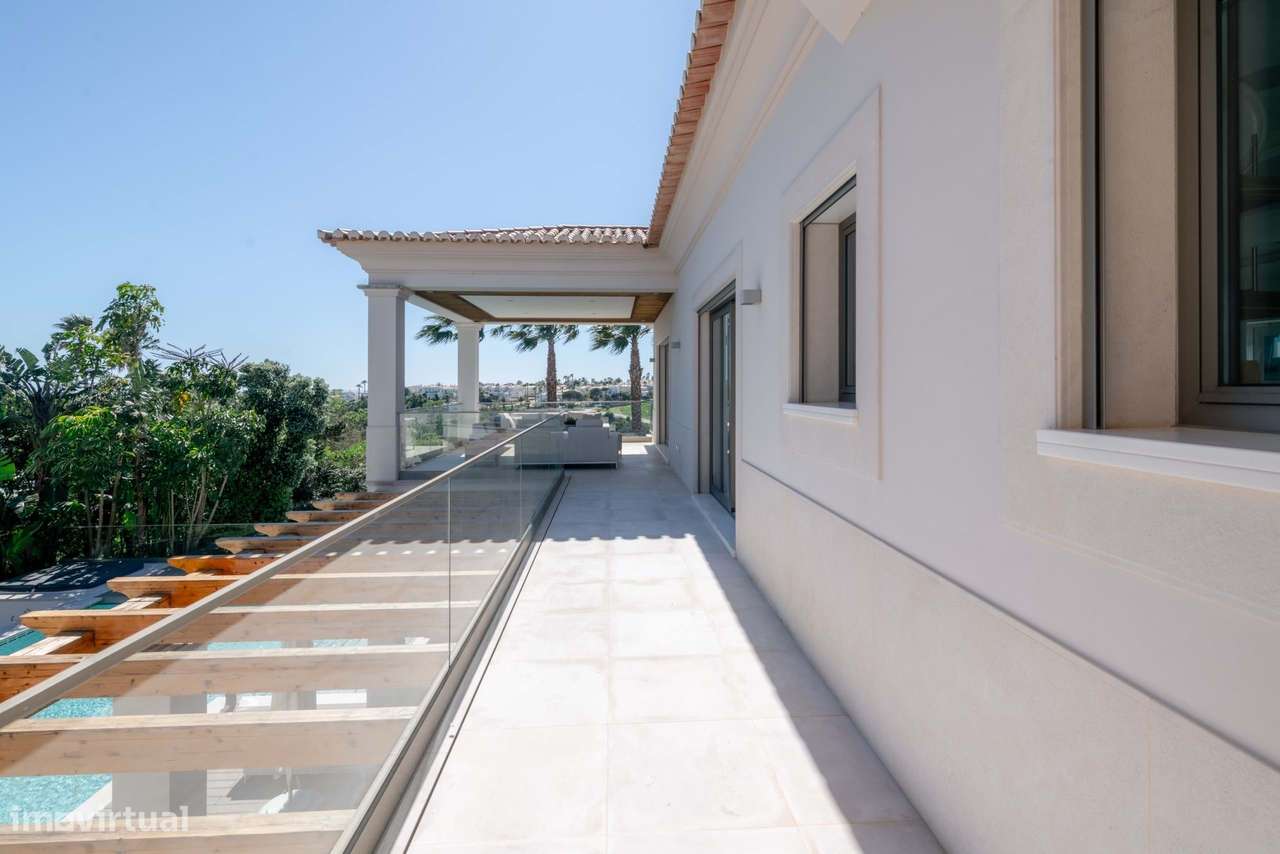 Moradia de luxo com vista mar e golfe-15