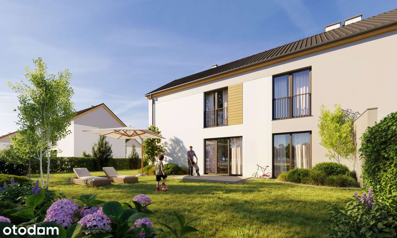 Hortensjowe Ogrody – nowoczesny bliźniak w centrum Wilkszyna - Pełny obrazek: 2/8