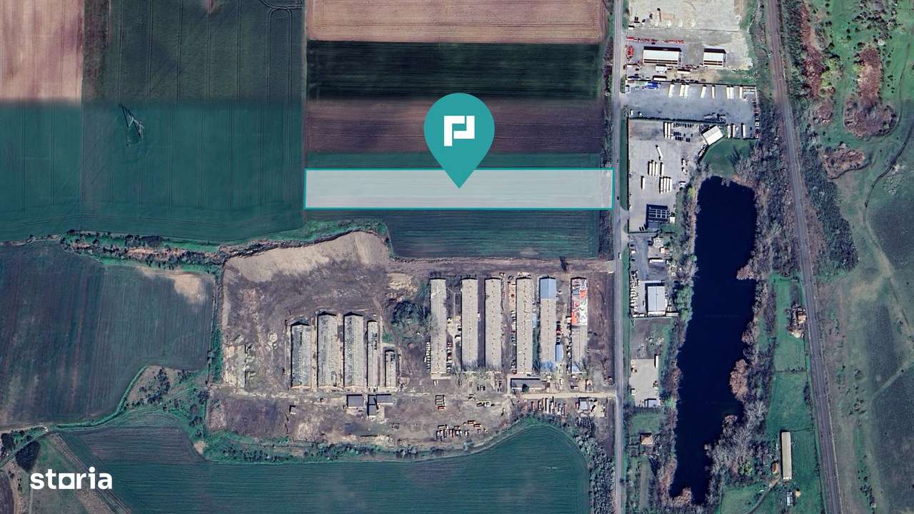 Teren industrial– 10.000 mp | Arad- Zona CET / E68 - Imagine principală: 1/4
