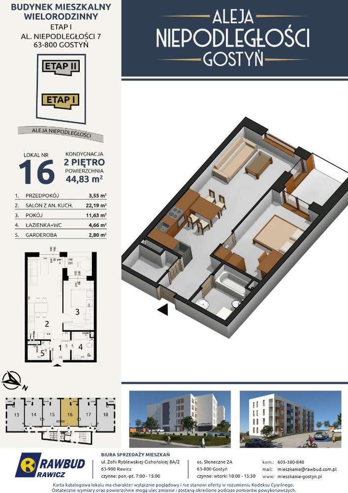 Nowa inwestycja Aleja Niepodległości Gostyń - Pełny obrazek: 5/8