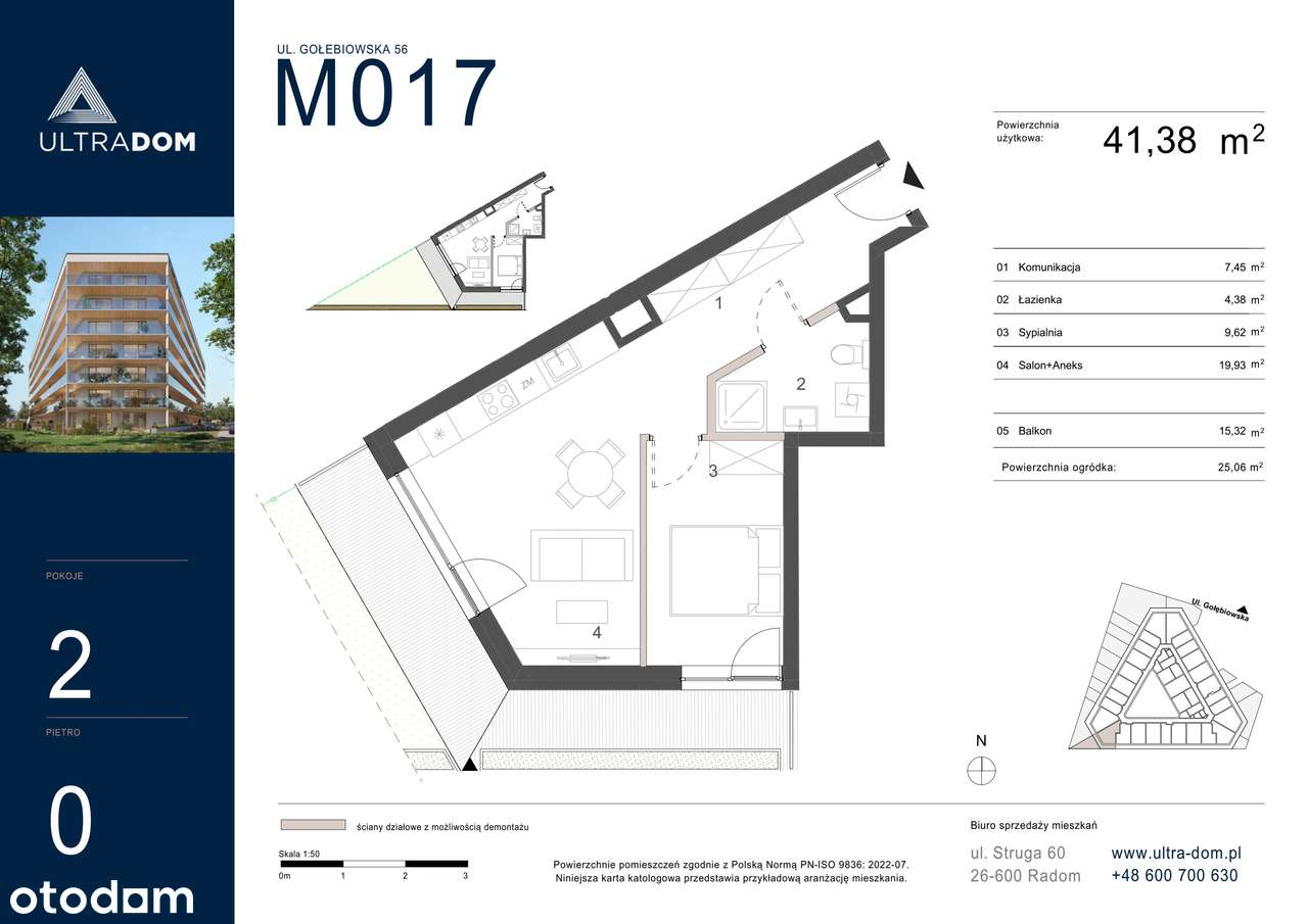 Ultradom | mieszkanie 2-pok. | M017 - Pełny obrazek: 3/10