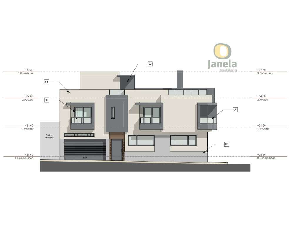 Maravilhosa Moradia Contemporânea em construção, no centro da cidad... - Grande imagem: 4/10