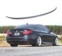 AILERON LIP SPOILER TRASEIRO PARA BMW SERIE 5 F10 PRETO BRILHANTE - 1