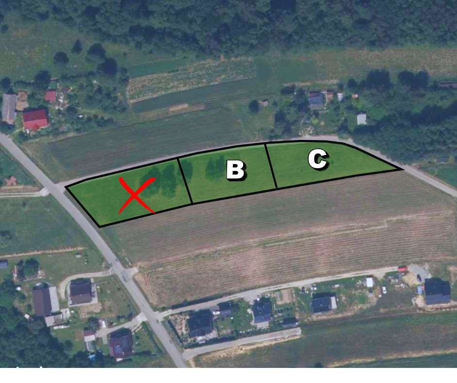 Działki rekreacyjne w Porąbce Uszewskiej-6