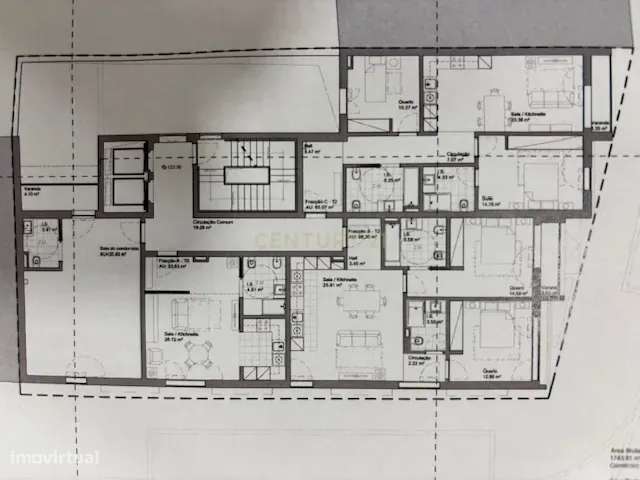 Sintra - Cacém zona central, terreno urbano para construção de prédio - Grande imagem: 5/7