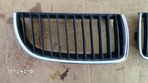 GRILL ATRAPA NERKI BMW 3 E90 E91 KOMPLET - 2