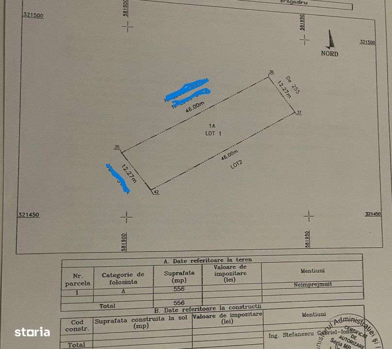 Teren de Vanzare/Bragadiru strada Raul vedea Bragadiru - Imagine principală: 2/3