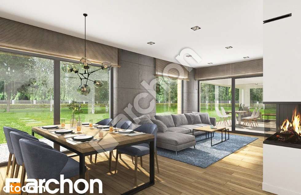 Kraków - Modlniczka dom parterowy pompa ciepła w cenie / opcja 200m2-6