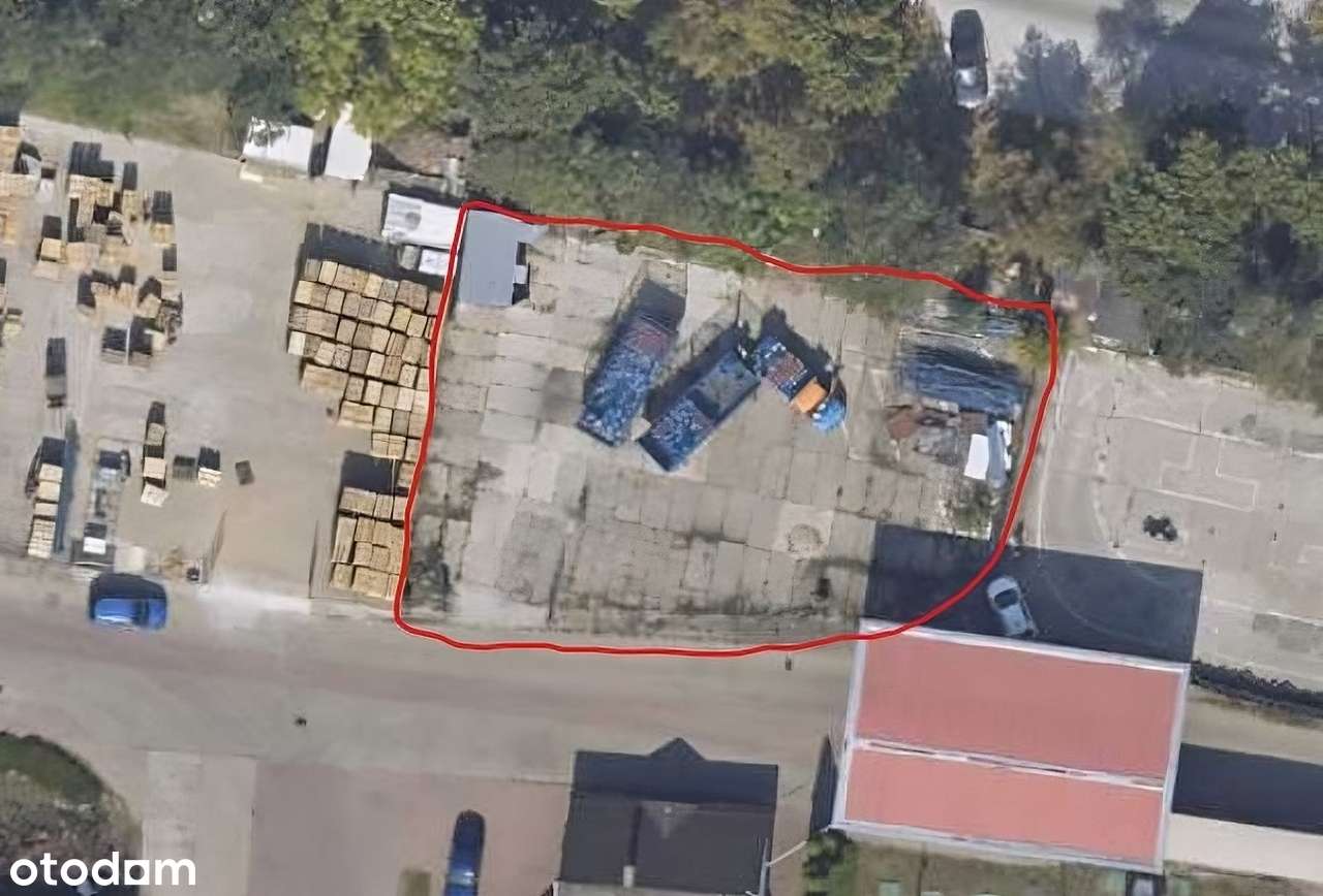 Do wynajęcia plac 680 m² – ul. Chrobrego, Toruń