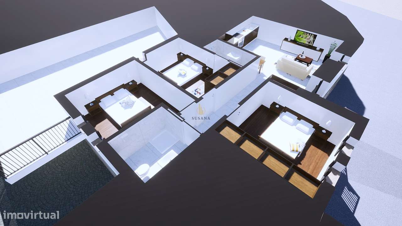 Moradia em Banda T3 Venda em Couto de Baixo e Couto de Cima,Viseu - Grande imagem: 5/12