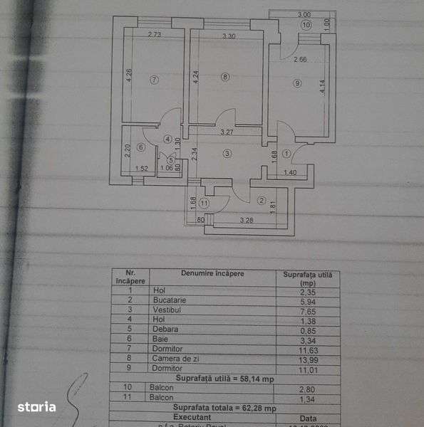 Apartament  3 camere decomandat - Imagine principală: 4/5