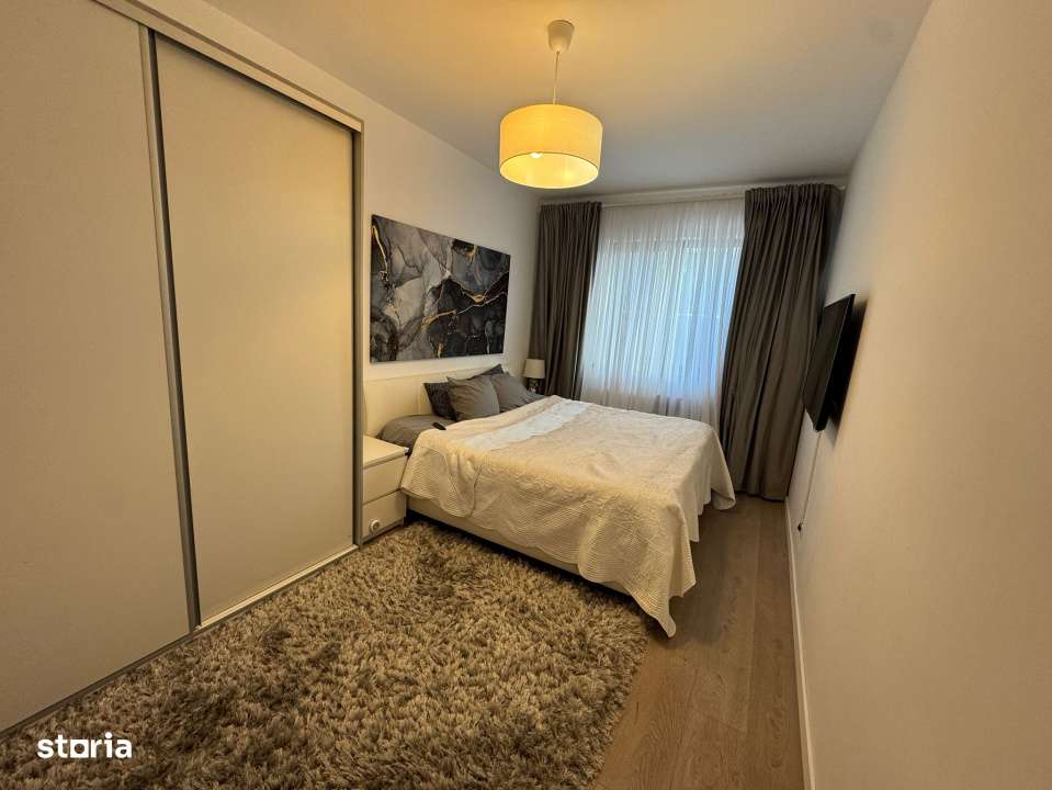 Baneasa - Sisesti | 3 Camere Modern | 2 Bai | Terasa | Curte |