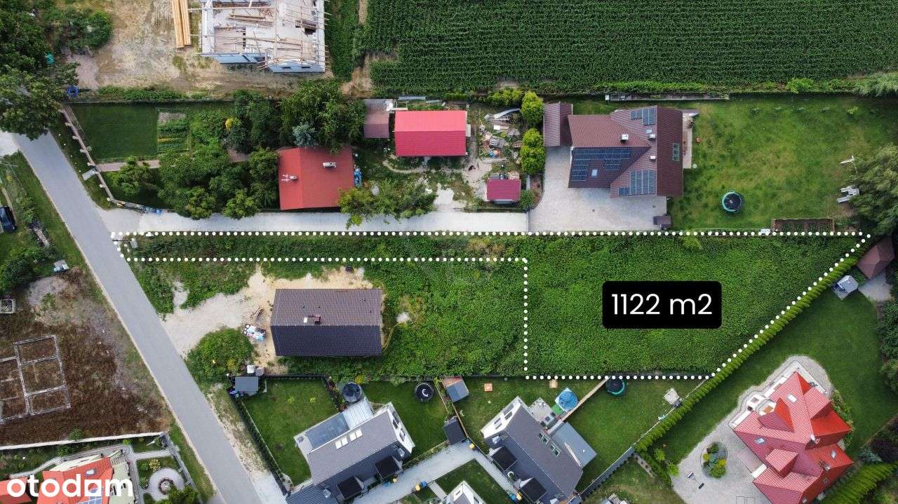 Działka budowlana / 5 min od Wrocławia - Pełny obrazek: 1/5