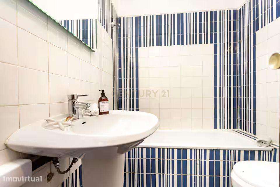 Apartamento T0 com Vista Mar na Costa da Caparica, totalmente equipado-10