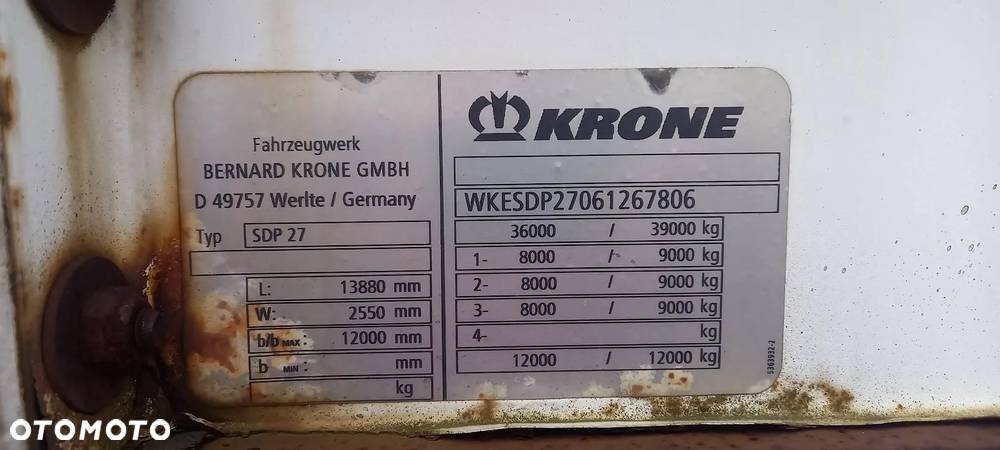 Krone SDP27 - 2