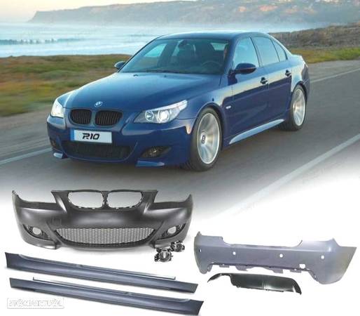 KIT CARROÇARIA PARA BMW E60 03-07 COM NEVOEIROS - 1