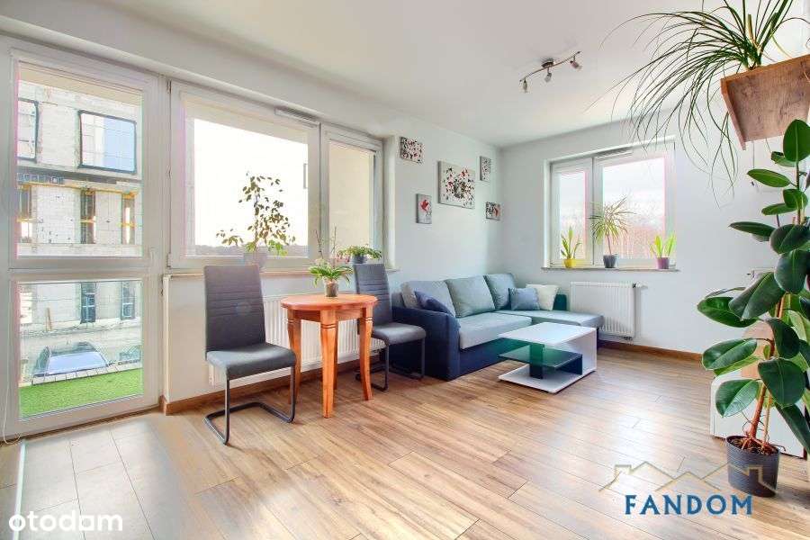 Przestronne i Komfortowe - 57m, 3 pokoje, Projekt-1