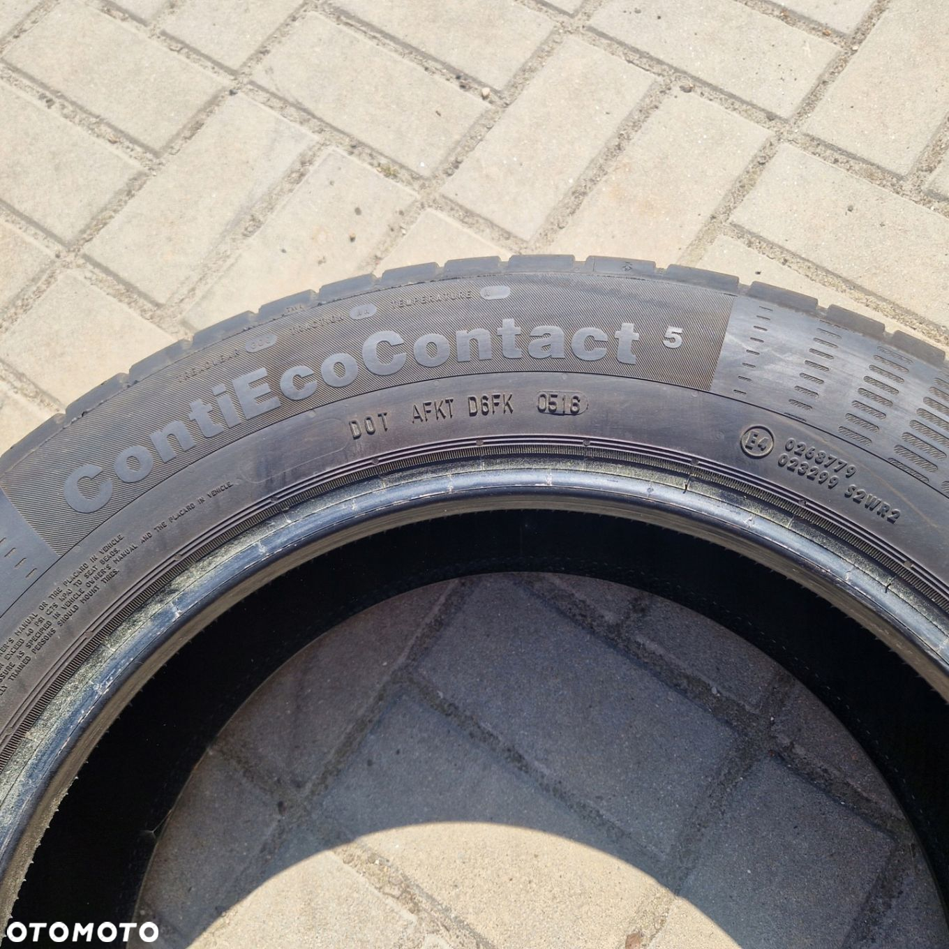 CONTINENTAL CONTIECOCONTACT 5 215/60R17 96H 7,5mm - 6