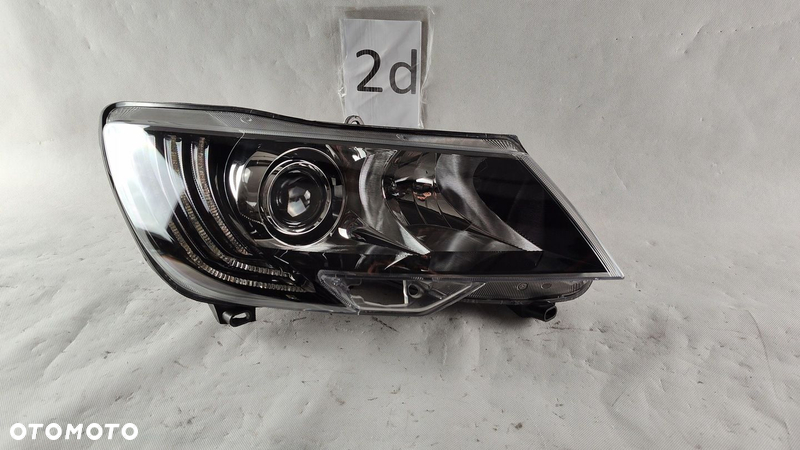 SKODA SUPERB II LIFT XENON LED PRAWY SKRĘTNY REFLEKTOR LAMPA 3T1941016H - 1