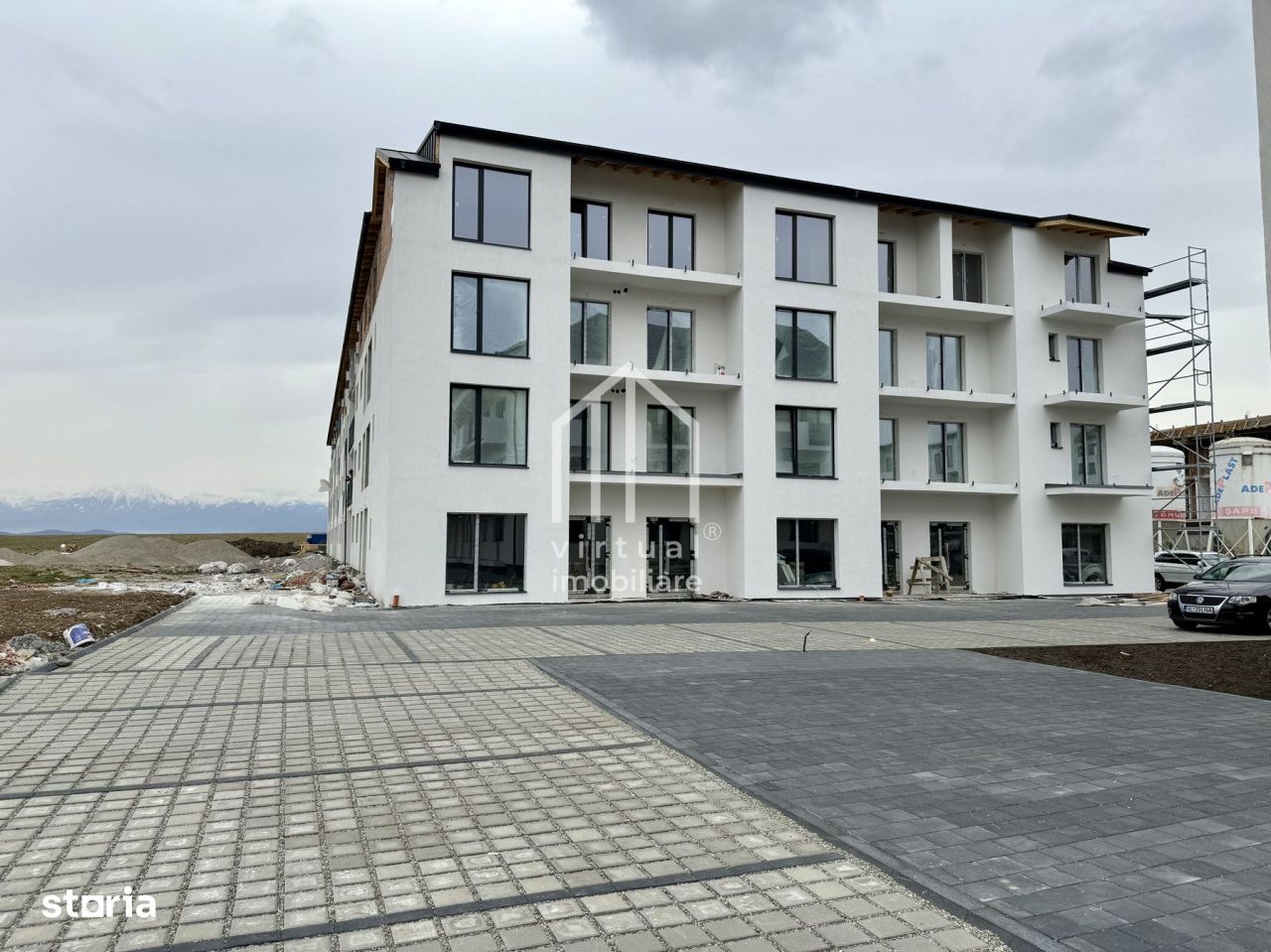 Apartament cu 2 camere, 54.75 mp utili + gradina| zona Doamna Stanca