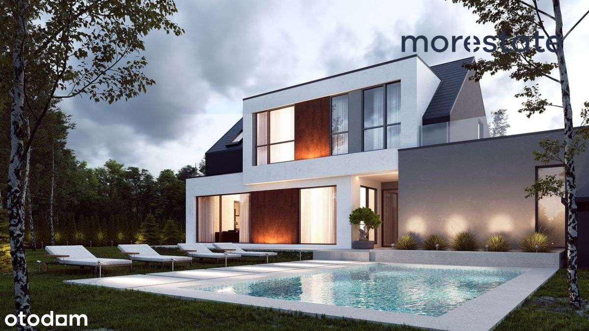 Luksusowy Dom W Zelkowie Na Działce 10 Ar - Pełny obrazek: 1/13