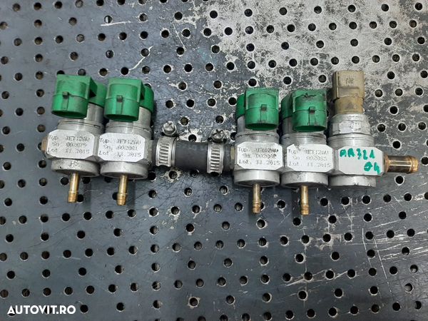 Set injectoare gaz gpl 1.6b ar32104 alfa romeo 147 110r-000119 67r-010187 - 1