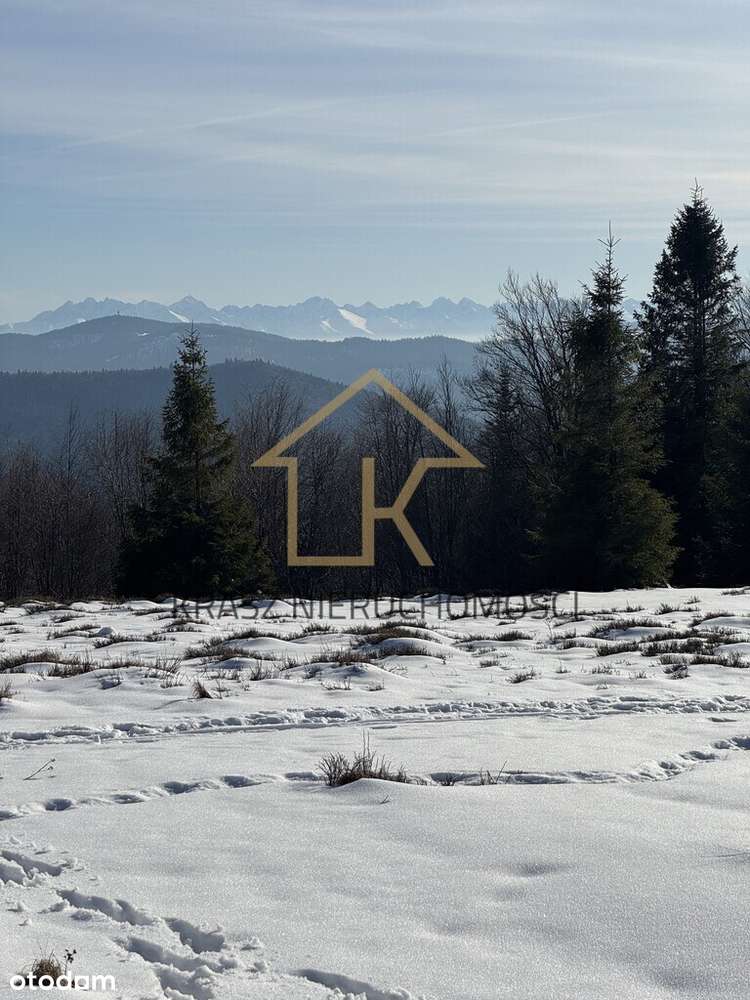 Działka na Mogielicy-polana ciszy i góry-4