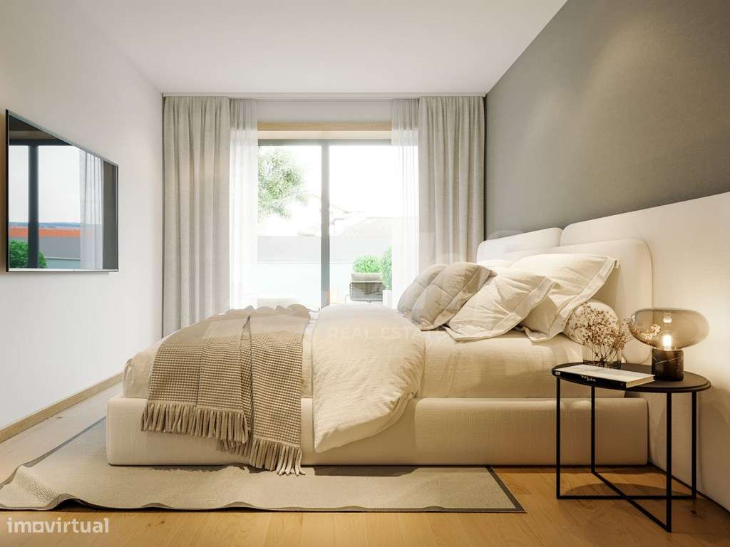 T3 com varanda a 500mts da Câmara - Maia - Centro-14