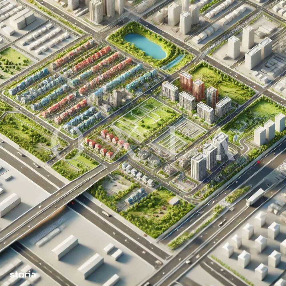 AX1133 Teren pentru dezvoltare imobiliara, blocuri,duplexuri si case i - Imagine principală: 4/5